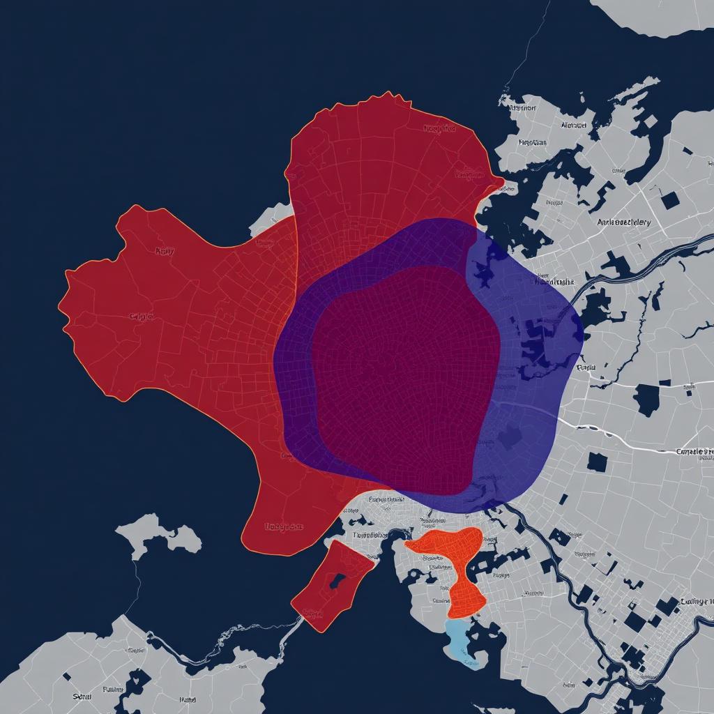 Sobreposição de territórios