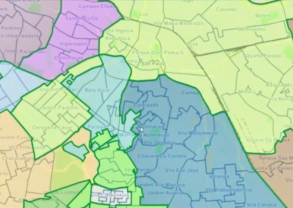 Territórios de vendas